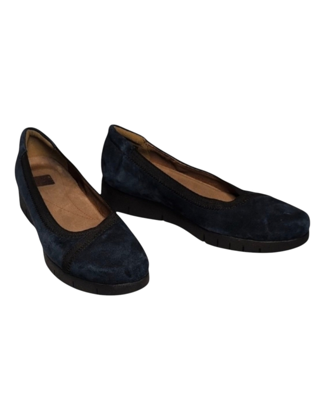 Clarks Artisan Daelyn Hill Slip On Loafers Blue Suede Size 9.5